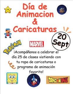 Animation Day Flyer - Spanish